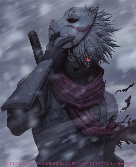 incredible piece  kakashi artwork    lock screen figured id share