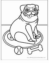 Pug Pages Coloring Getdrawings Getcolorings sketch template