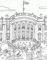 Coloring Dc Washington Pages House Sketch Library Clipart Popular Coloringhome sketch template