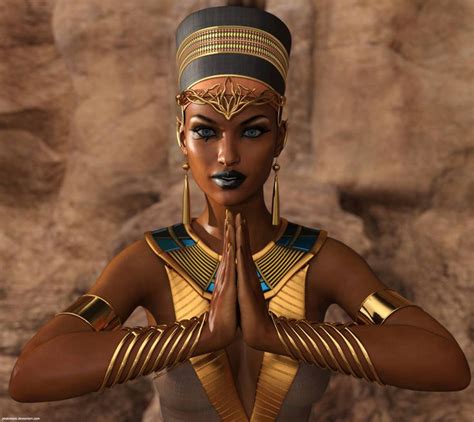 Egyptian Queen By Phdemons On Deviantart Black Women Art