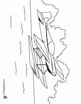 Coloring Airplane Hydroplane Ma3 Source Pages sketch template