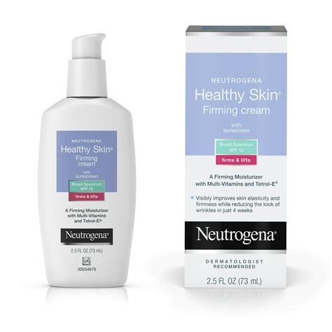 neutrogena healthy skin firming face neck cream spf   fl oz