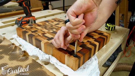 grain cutting boards  scrap wood crafted workshop