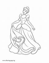 Cinderella Coloring Princess Disney Beautiful Printable Pages Drawing Colouring Print Color Belle Paintingvalley Choose Board Fun sketch template