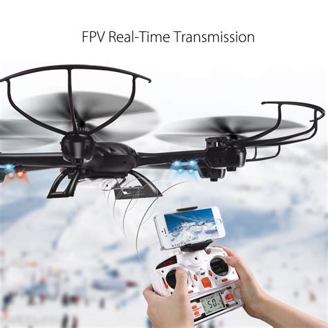 dbpower xc fpv rc hexacopter drone  wifi camera headless mode quadcopter  ios