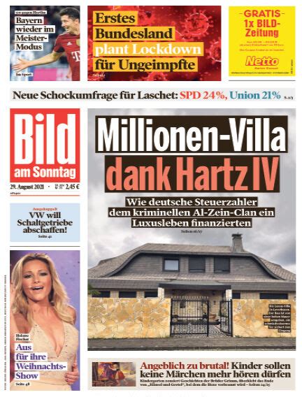 lies bild  sonntag auf readly die ultimative magazin flatrate