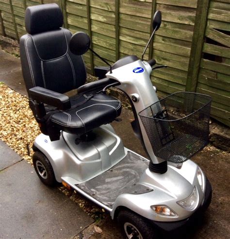 invacare orion  mph road legal silver mobility scooter xmas bargain