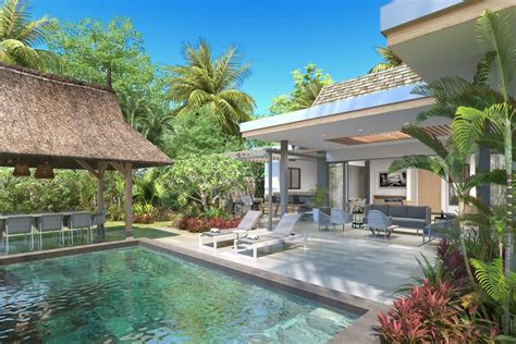 tropical villa   superb beach private village mauritius luxury homes mansions  sale