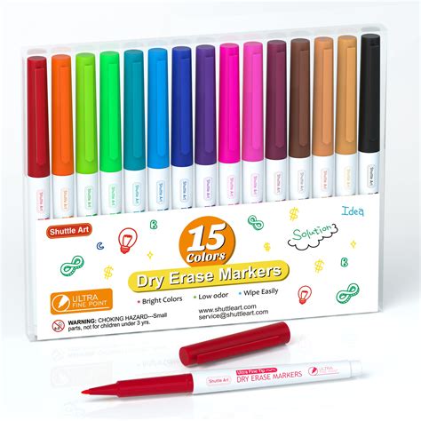 buy dry erase markers shuttle art  colors whiteboard markersultra