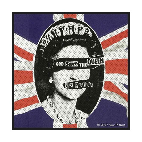 The Sex Pistols God Save The Queen Patch Punx Uk