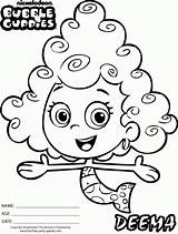 Coloring Bubble Guppies Pages Molly Printable Deema Kids Guppy Print Online Bubbles Mermaid Book Underwater Enjoy Color Gif Visit Books sketch template
