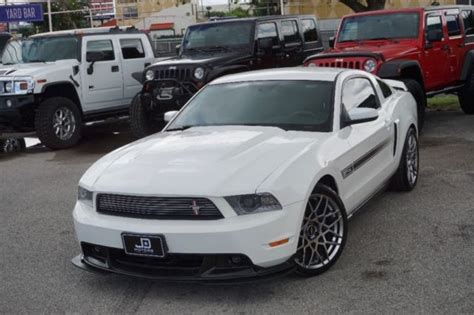 2011 Ford Mustang Gt California Special White Cali Special 6 Speed