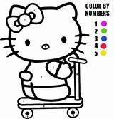 Kitty Hello Coloring Pages Color Activity Number Sheets Numbers Printable Sheet Print Birthday Kids Cat Alphabet Will Hope Enjoy Book sketch template