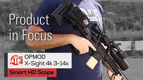 atn opmod  sight  pro   smart ultra hd rifle scope product  focus opticsplanetcom