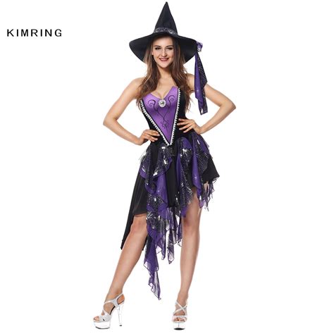 kimring gothic witch halloween sexy costume masquerade magic moment