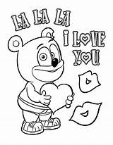 Bear Gummy Coloring Pages Printable Teddy Bears Valentine Valentines Color Heart Kids Drawing Print Family Contest Para Colouring Number Third sketch template