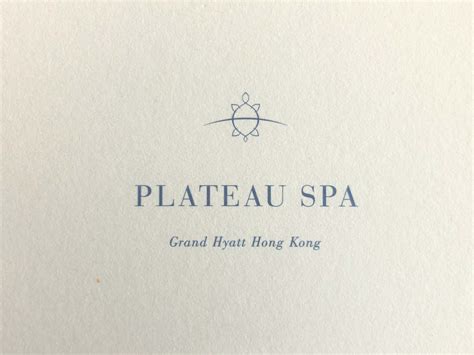 plateau spa grand hyatt hong kong credit card rewards  discounts