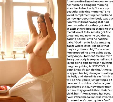 female body swap pregnant cumception