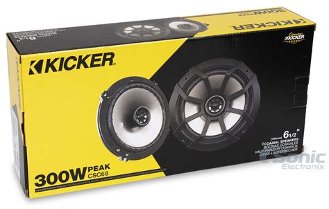 kicker csc   cs series   coaxial car audio speakers