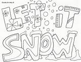 Coloring Winter Pages Snow Color Plow Cute Sheets Christmas Crayola Wonderland Printable Printables Hephaestus Kids Adult Getcolorings Truck Sayings Print sketch template