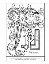 Coloring Kells Book Lesson Pages Celtic Plan Arnolfini Eyck Van Wife Printable Manuscript Illuminated Medieval Designs Teacherspayteachers Sold sketch template