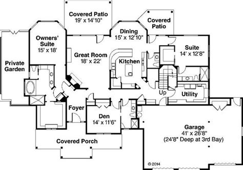 house plans   master suites  story google search  level house plans basement