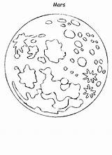 Coloring Pages Mars Printable Planet Space Animal Nature Clipart Colour Book Kids Library Popular Print Comments sketch template