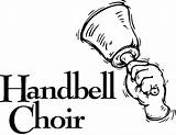 Choir Handbell Cliparts Church Mary St Handbells sketch template