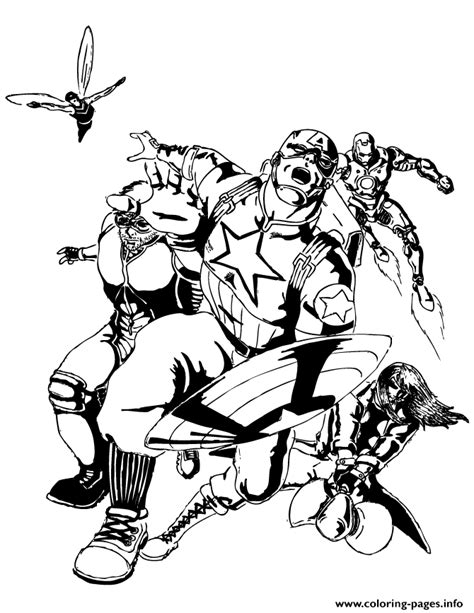 avengers kids coloring pages woodsinfo