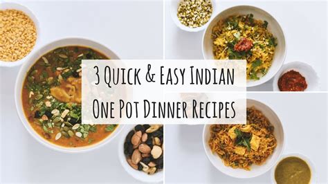 easy  pot indian dinner recipes indian veg dinner recipes