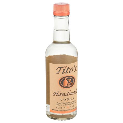 handmade texas vodka tito s 375 ml delivery cornershop by uber