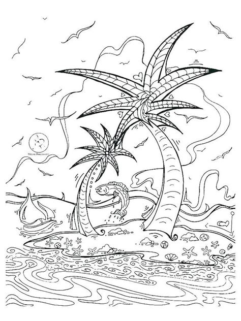 island coloring pages coloring pages beach coloring pages cool