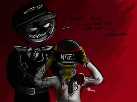 Countryhumans Third Reich And Germany By Itzmiza On Deviantart