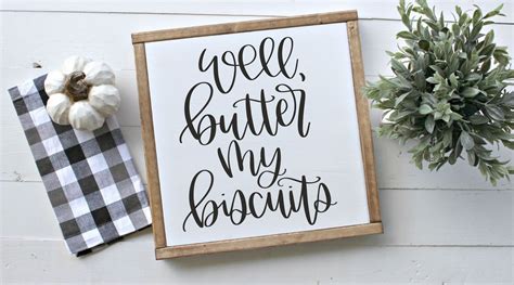 butter  biscuits hand lettered svg  rosemary designs
