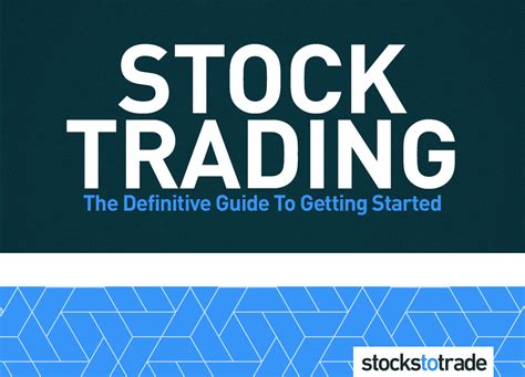 stock trading  definitive guide   started