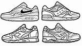 Nike Coloring Pages Shoes Logo Coloriage Chaussures Swoosh Color Outline Stress Niki Boys Therapy Life Anti Coloriages Template sketch template
