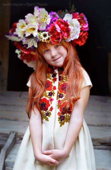 Traditional Ukrainian Crowns Modern Woman Floral Headdress