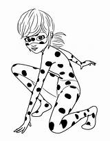 Lady Bag Disegni Ladybug Miraculous Noir Chat Di Template sketch template