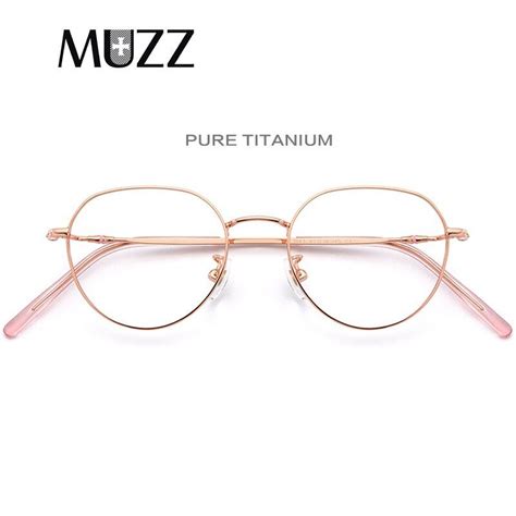 pure titanium glasses 2021 korean brand design myopia