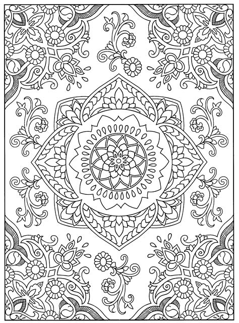 mehndi coloring pages