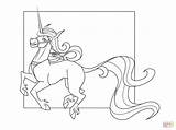 Unicorn Coloring Cute Pages Printable Supercoloring Drawing Colouring Unicorns Color Super sketch template
