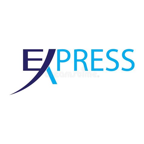 express logo vector stock vector illustration  agency