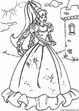 Rapunzel Sheets Ausmalbilder Princesses sketch template