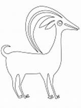 Cabra Goats Cabras Chivas Dltk Animales sketch template