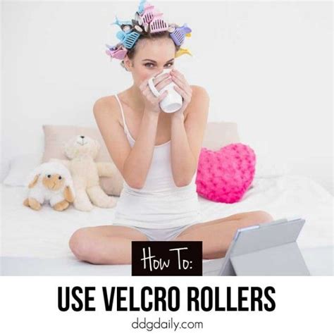 ddg tv how to use velcro rollers to curl your hair how