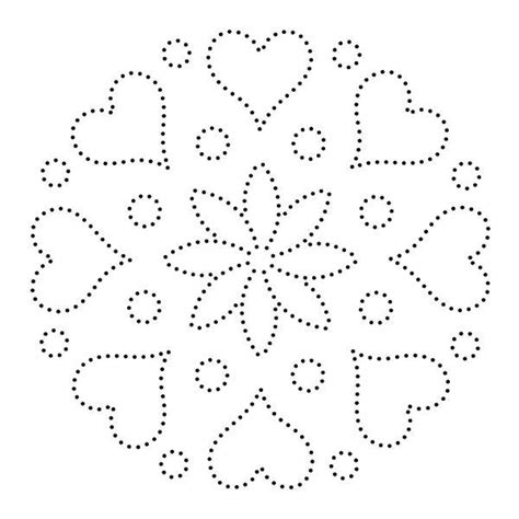simple tin punch patterns printable