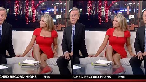 Fox News Reporter Spreads Legs