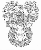 Reindeer Renos Ausmalbilder Rentiere Malvorlagen Rentier Reindeers Colorit Animal Sample Coloringbay Erwachsene Ciervo Ausmalvorlagen Herbst sketch template
