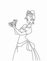 Disney Prinses Kleurplaten Kikker Animaatjes sketch template