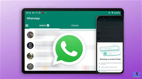 configure  setup whatsapp app  android tablet digimashable
